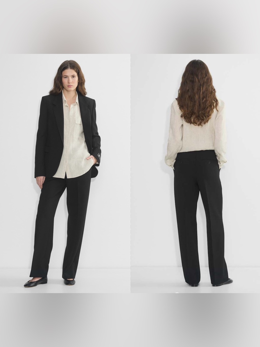 Babaton Agency Cotton Pant Sz 8 Black